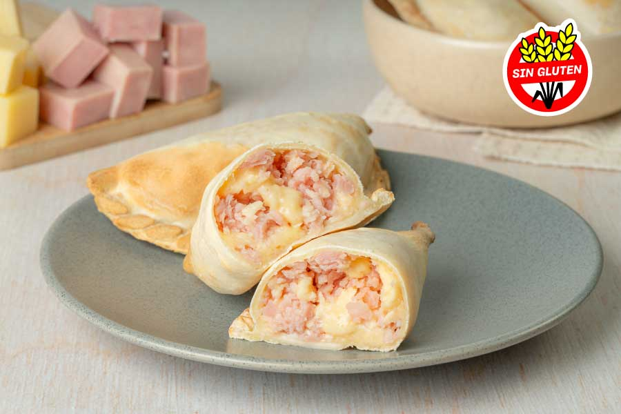 Empanadas de jamón y queso XL  Sin Gluten Vera