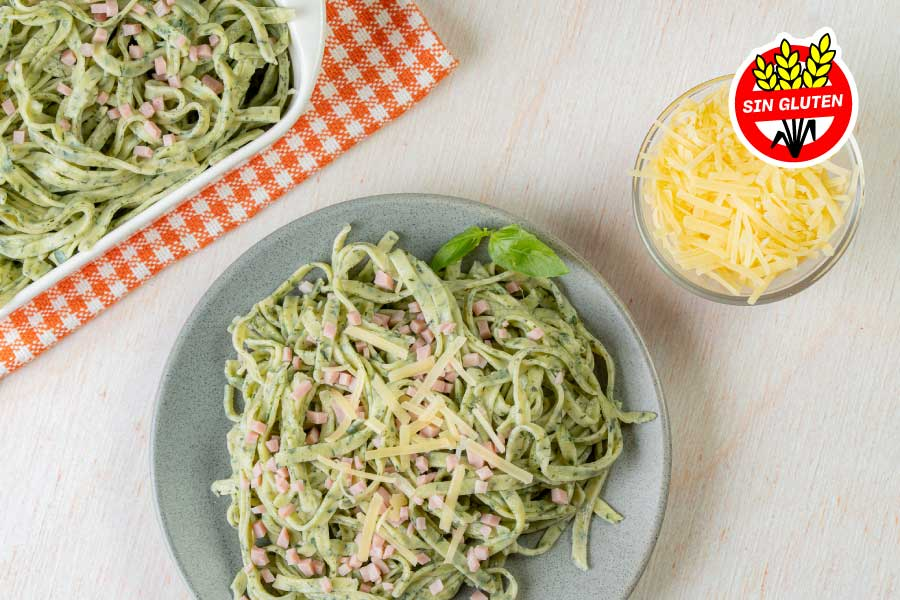 Fetuccini de espinaca Sin Gluten Vera
