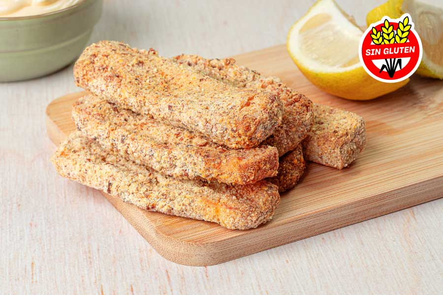 Bastones de mozzarella rebozados Sin Gluten Vera