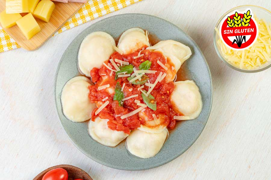 Sorrentinos de jamón y queso Sin Gluten Vera