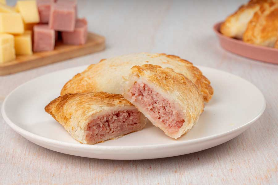 Empanadas de jamón y queso