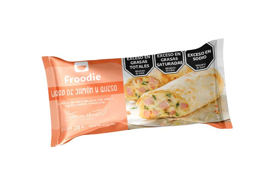 Wrap de jamón y queso Froodie