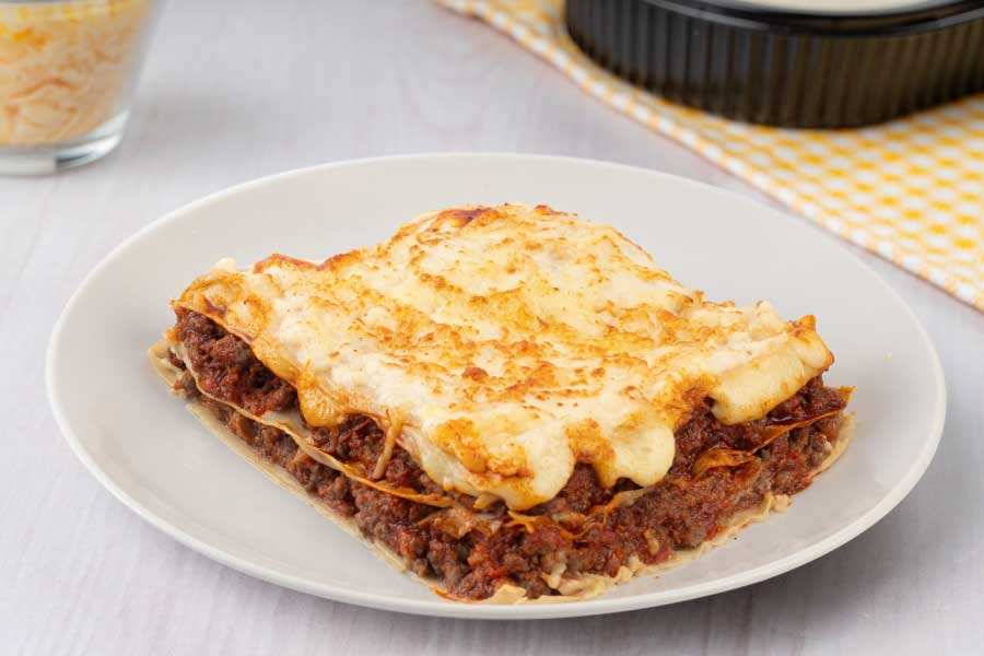 Lasagna de carne