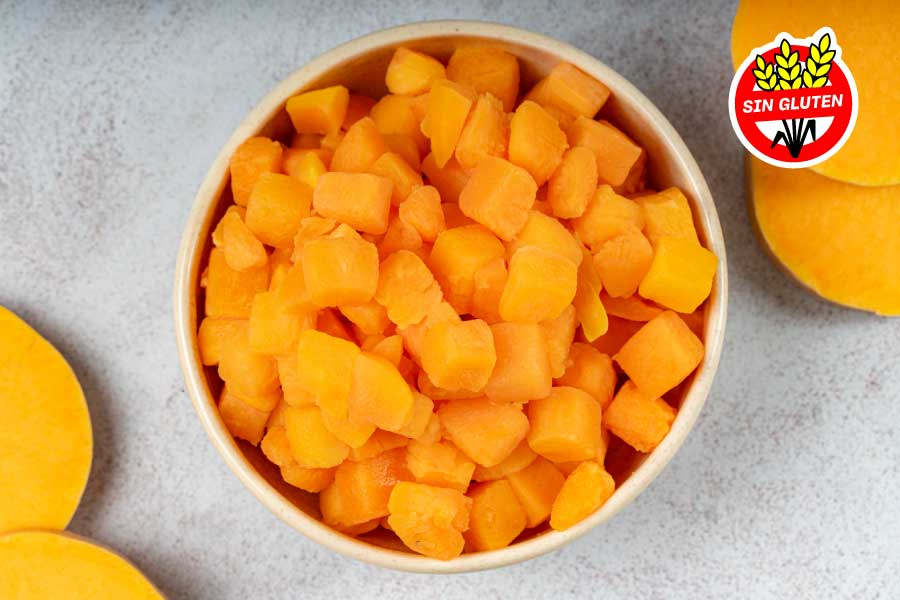 Calabaza en cubos Tiempo Verde