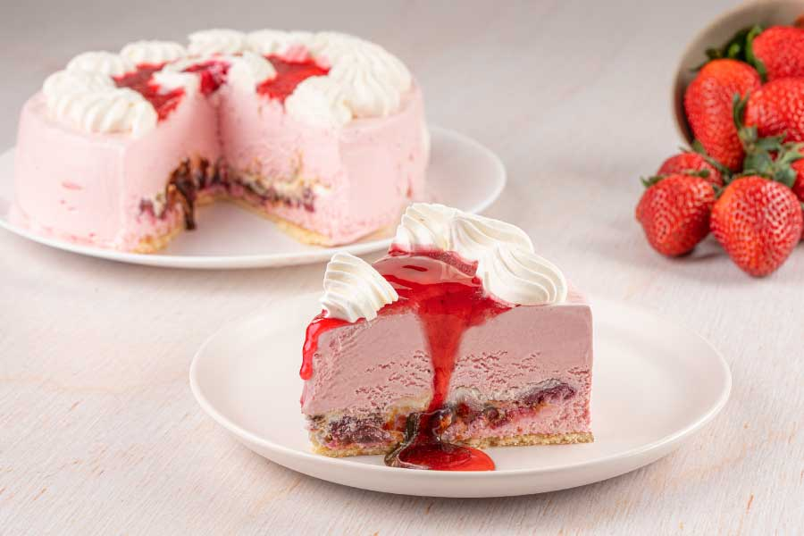 Torta helada Frutilla Sape