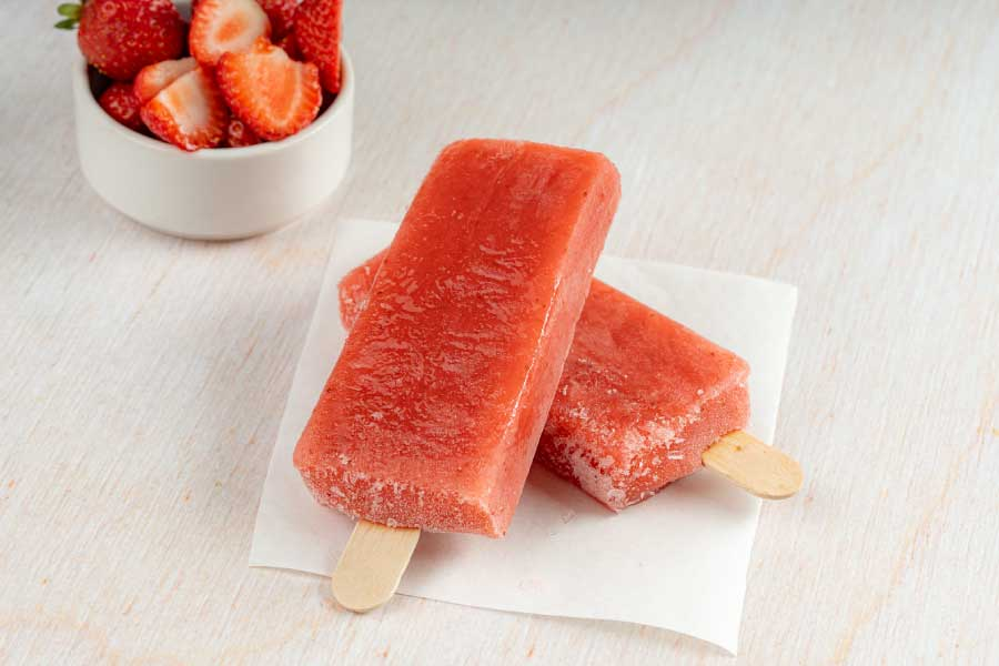 Paleta helada frutilla Sape