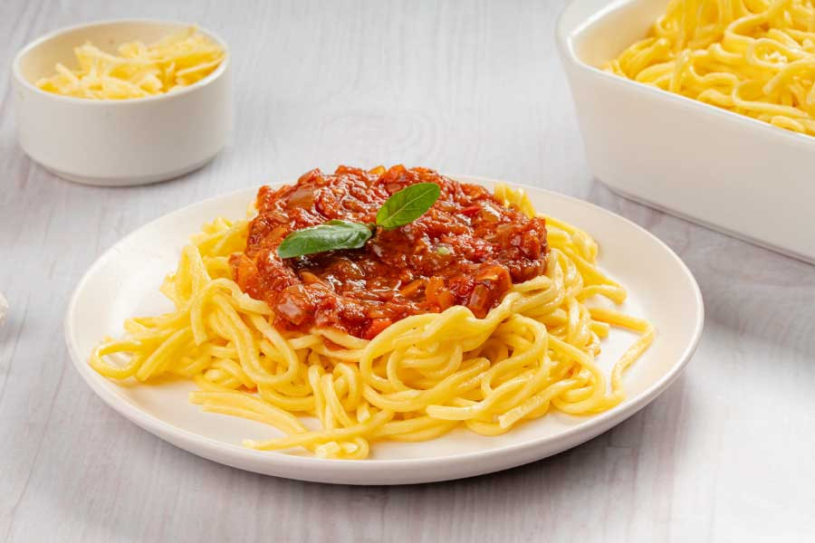 Fideos al huevo Mi Piace