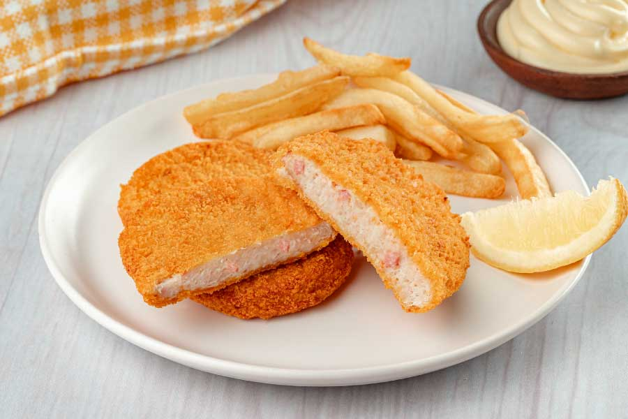 Medallones de pollo, jamón y queso