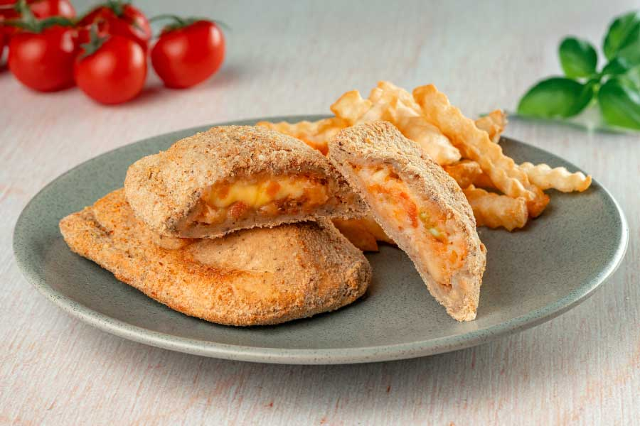 Medallones de soja caprese